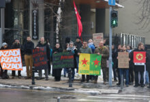 Support rally for Afrin in Belgrade