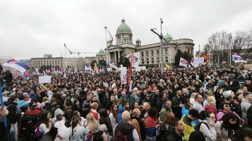 Protest in Belgrade