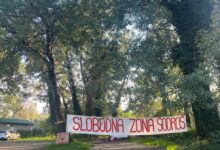 „Pokažite dozvole!“, „Ne tucite ženu!“: policija krenula na aktiviste na Šodrošu