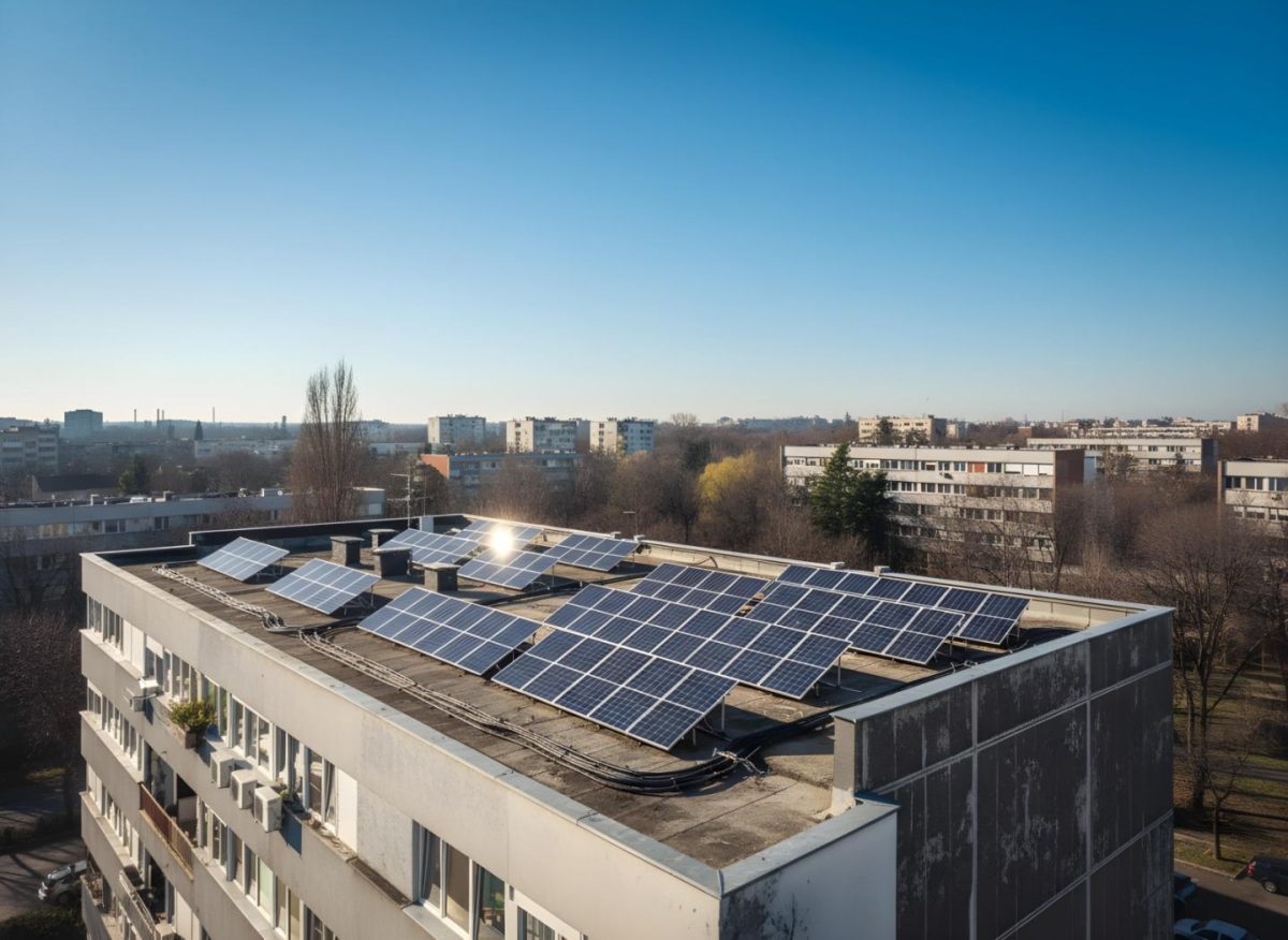 Solarna elektrana na krovu zgrade