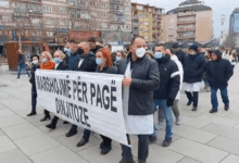 Medicinske sestre na Kosovu protestovale zbog loših uslova rada