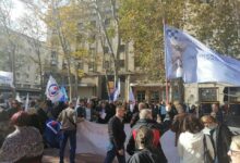 Protest Sindikata uprave Srbije