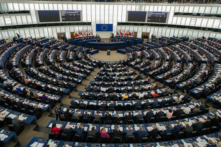 Zasedanje parlamenta Evropske unije