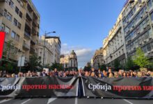 Protest "Srbija protiv nasilja"