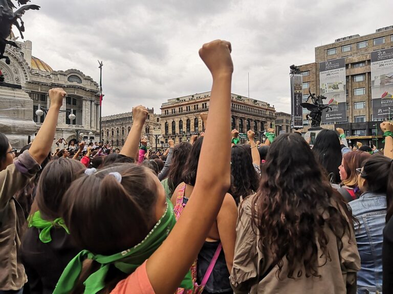 Protest za legalizaciju abortusa u Meksiko sitiju