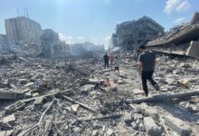 Deo Gaze nakon raketnog napada