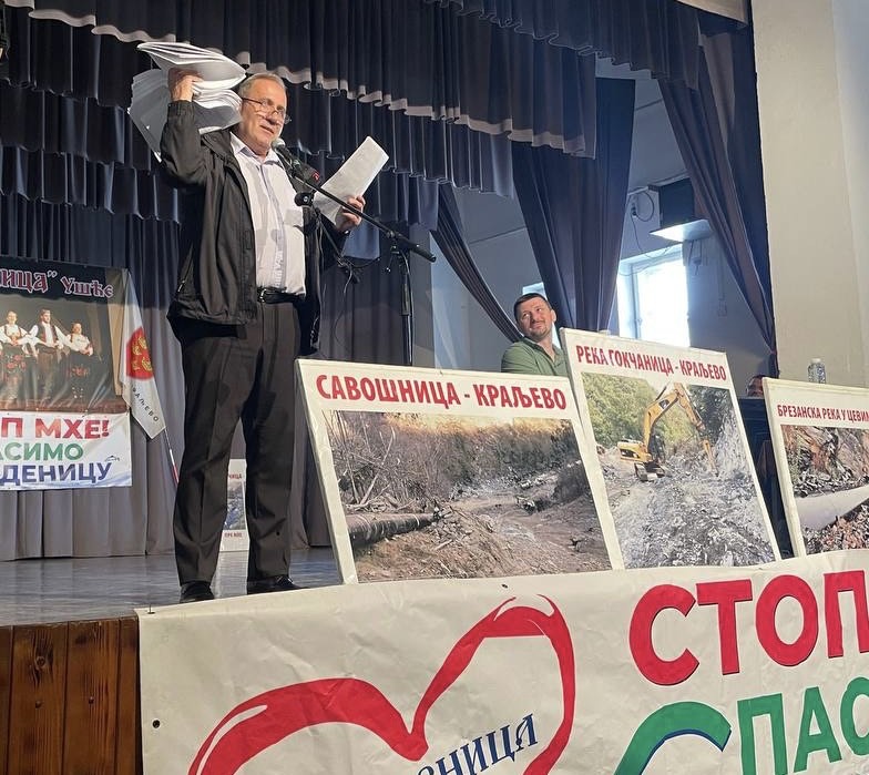 Narodni zbor za spas reke Studenice; Foto: Pravo na vodu