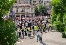 Beograd protest 1 maj 03