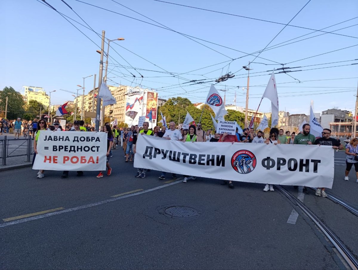Protest Društvenog fronta