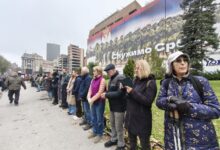 Beograd ostaje poziva na fizičku odbranu Generalštaba u trajanju od šest meseci Živi zid oko Generalštaba