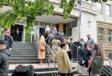 Ispred Specijalnog suda u Beogradu