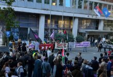 Protest protiv učešća na Evroviziji