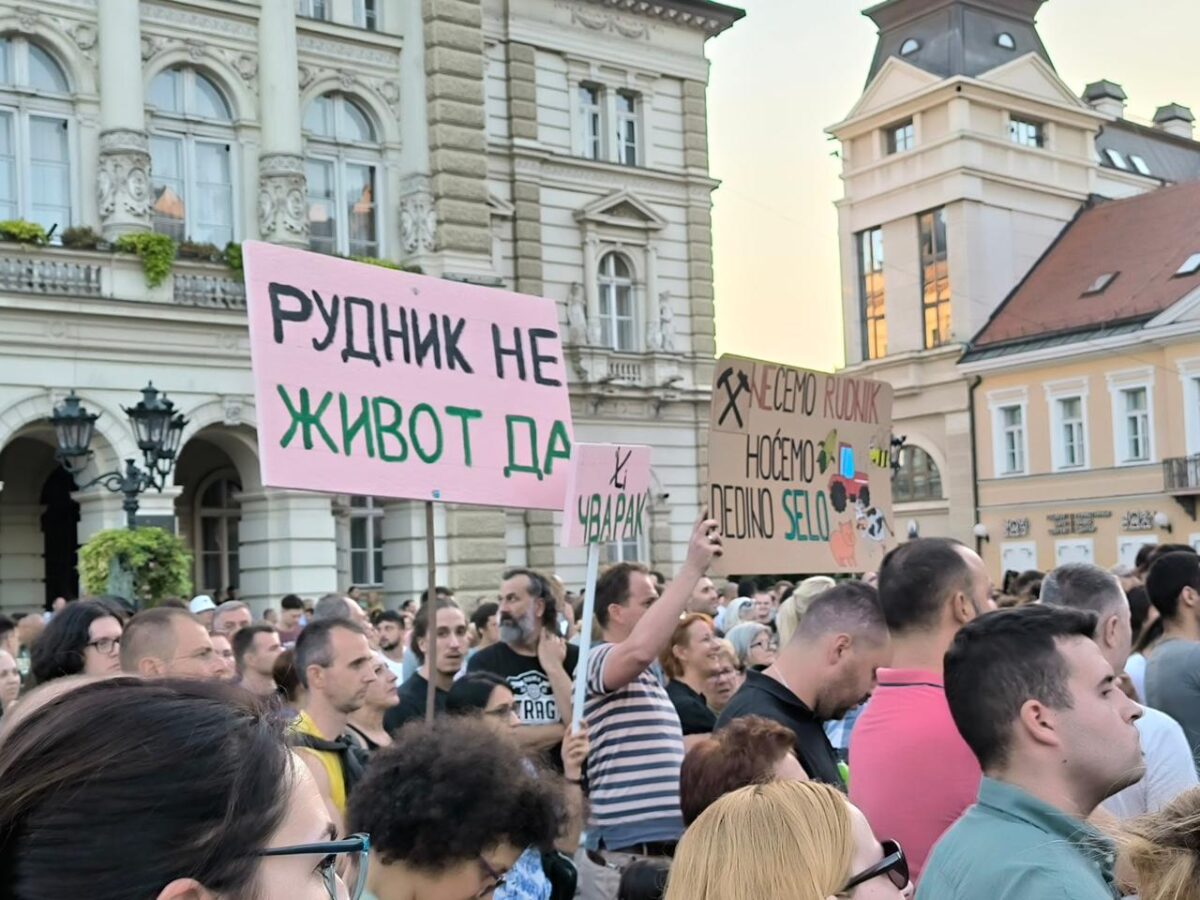 Rudnik ne život da transparent