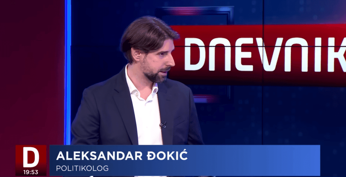 Politikolog Aleksandar Đokić