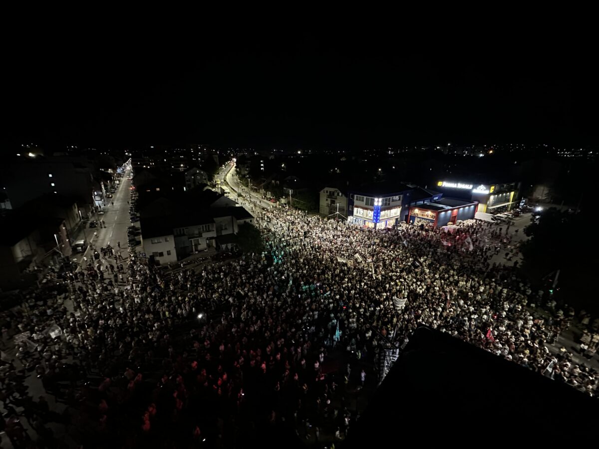 Protest u Valjevu