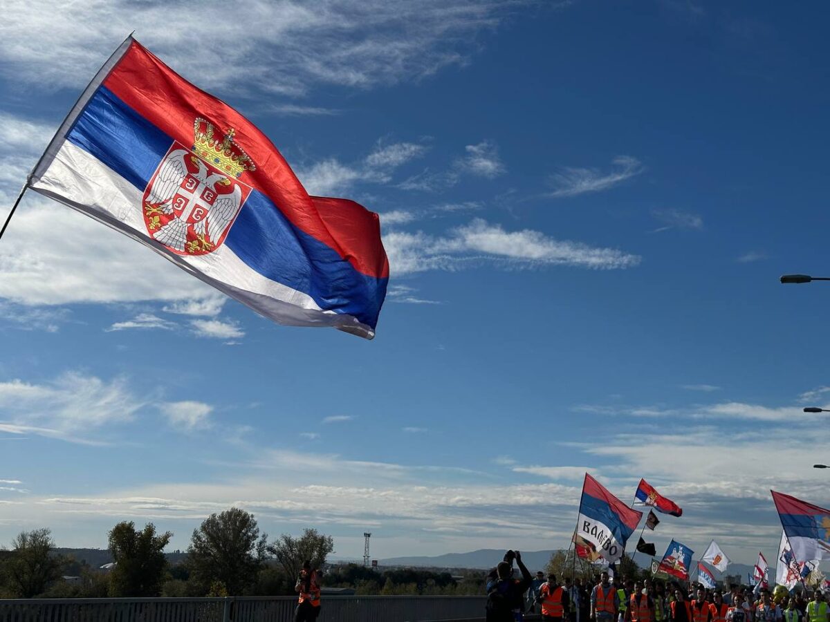 Studentska šetnja iz Beograda u Novi Sad