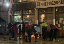 Odavanje počasti poginuloj studentkinji