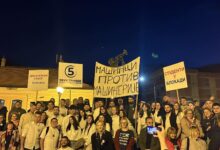 Guča, Lučani, skup liste „Zvuk pravde - Zajedno za studente"