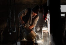 Početak radnog dana na gazdinstvu porodice Kokanović