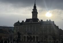 Novi Sad, Gradska kuća, Trg slobode; Foto: Mašina
