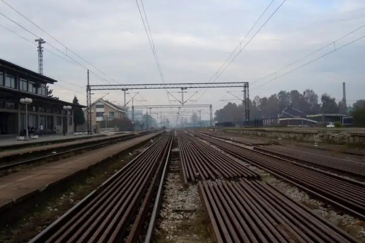 Železnička stanica u Leskovcu