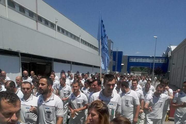 Štrajk upozorenja u Fiatu