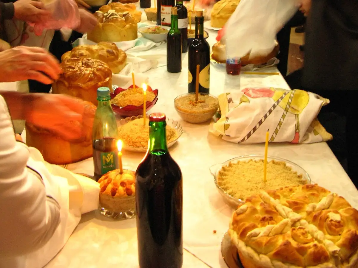 Cena konstruisanja slavske trpeze