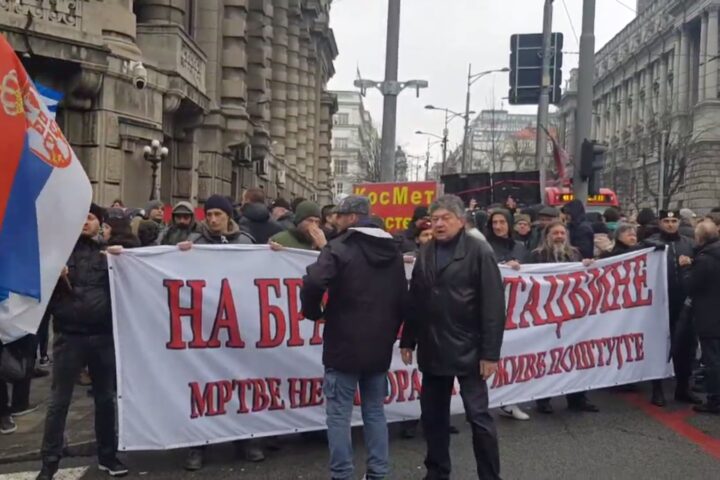 Protest protiv migranata i izbeglica održan je u nedelju u Beogradu
