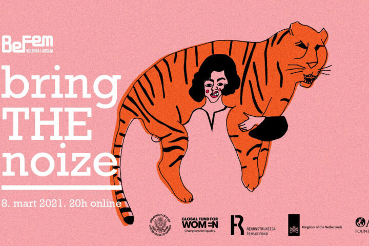 plakat bring the noiz festivala 2021