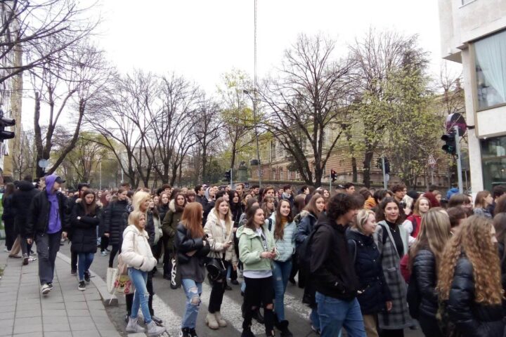 Protest srednjoškolaca