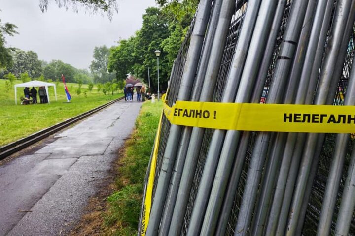 ograde na savskom nasipu