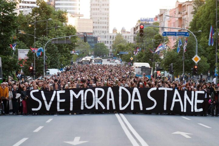 Protest u Novom Sadu