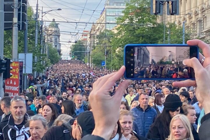Protest Srbija protiv nasilja