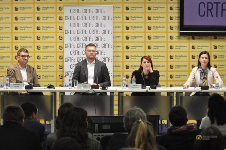 Predstavljanje rezultata istraživanja o političkim pritiscima u Centrima za socijalni rad.