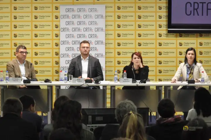 Predstavljanje rezultata istraživanja o političkim pritiscima u Centrima za socijalni rad.