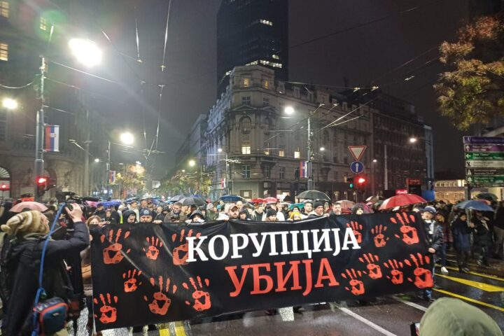 protest u beogradu