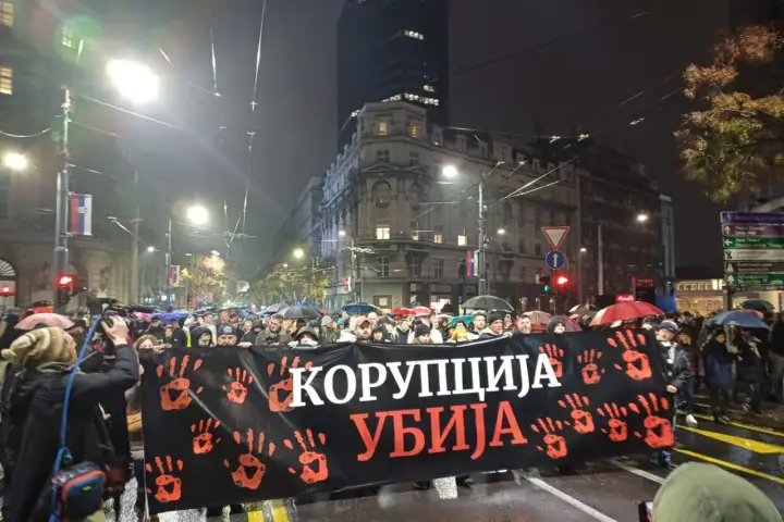 protest u beogradu