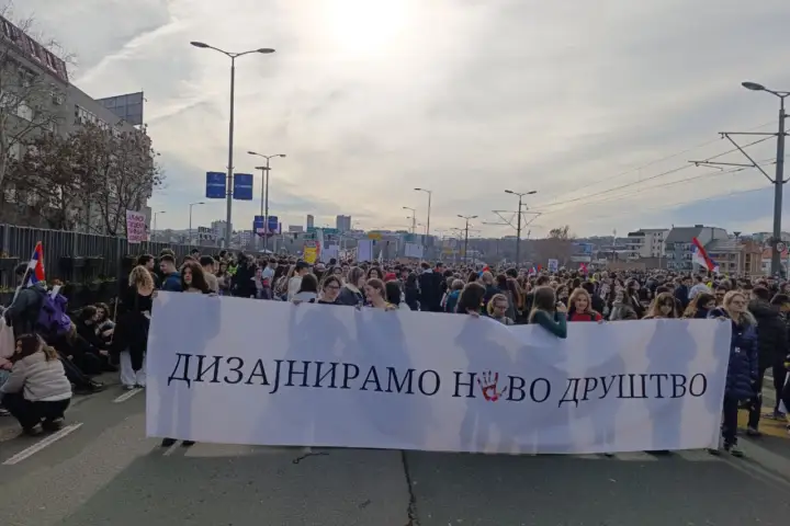 Foto: studentski protest