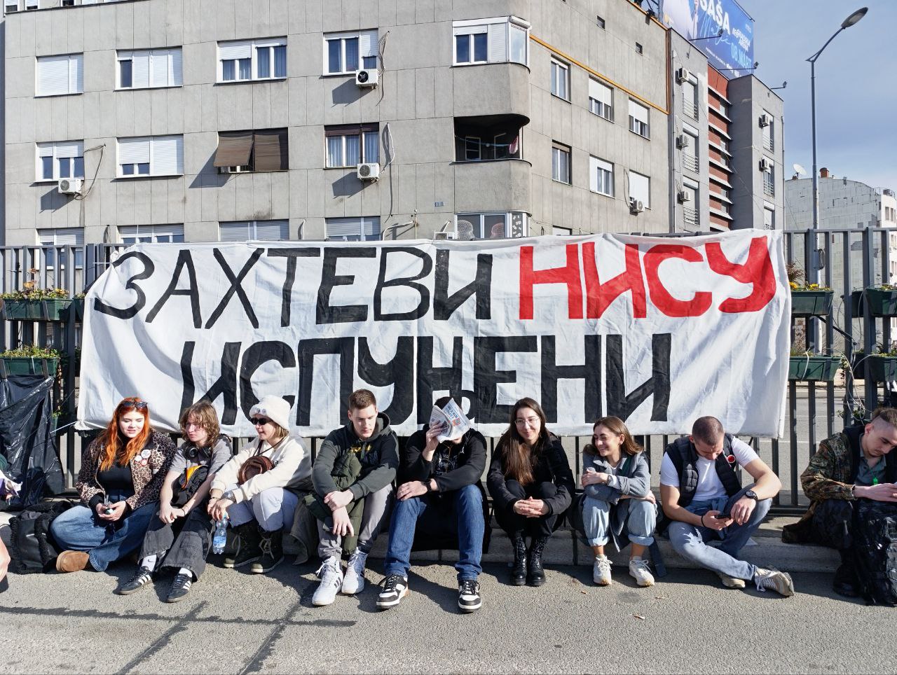 Foto: studentski protest