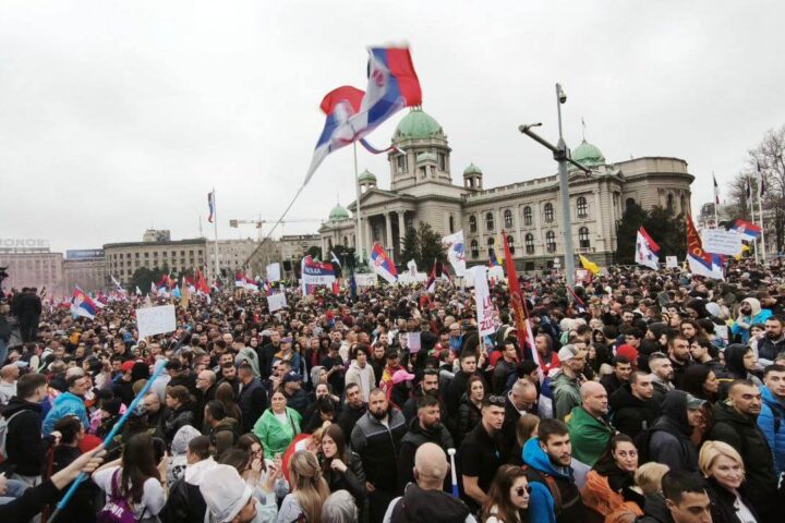 Protest 15. marta 2025. u Beogradu