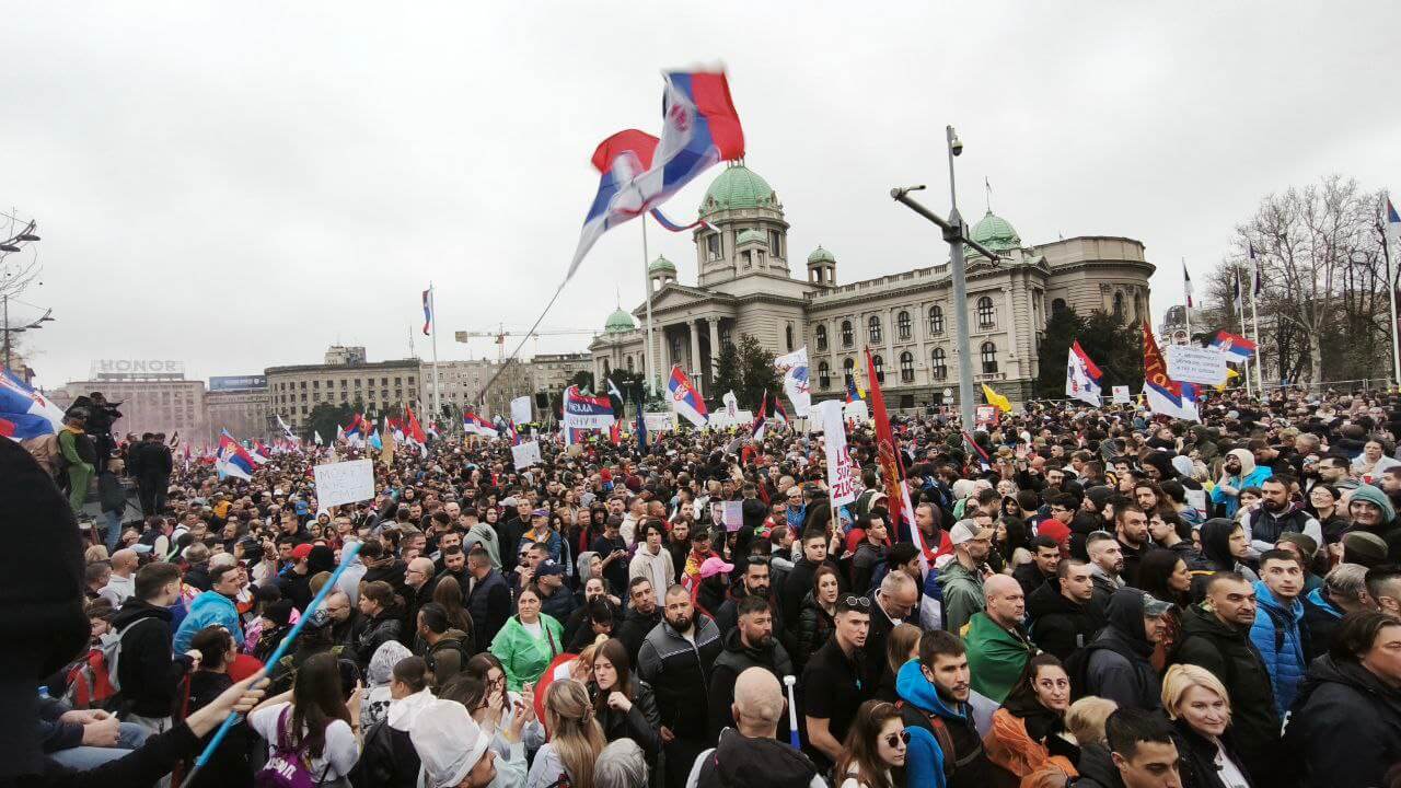 Protest 15. marta 2025. u Beogradu
