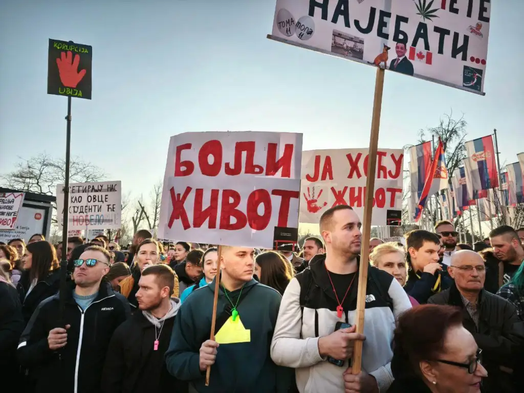 Protest u Novom Sadu