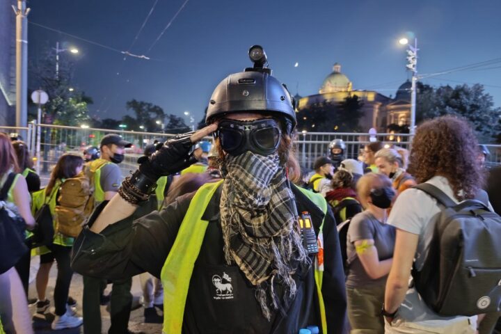 Protest u Beogradu