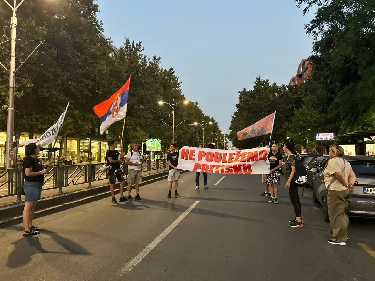 protest na zvezdari