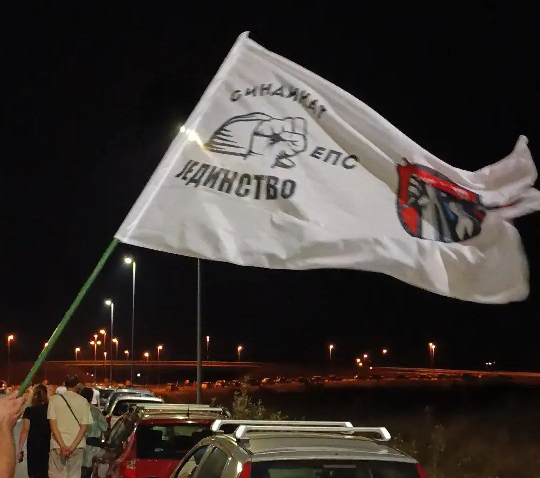 Blokada autoputa Miloš Veliki; Foto: Mašina.