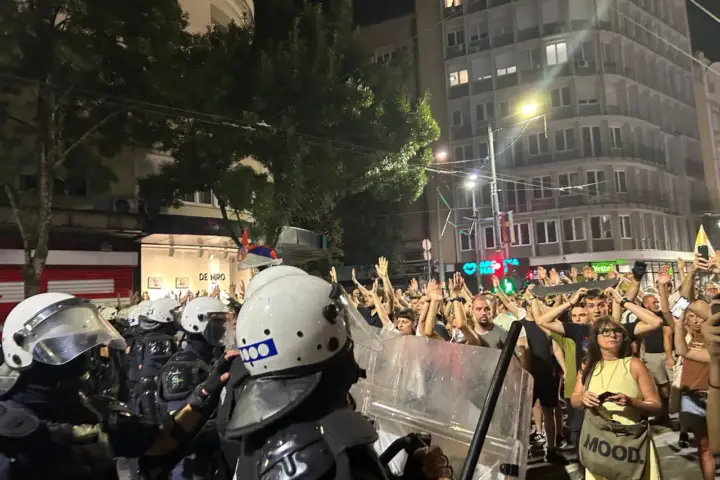 Protest u Beogradu