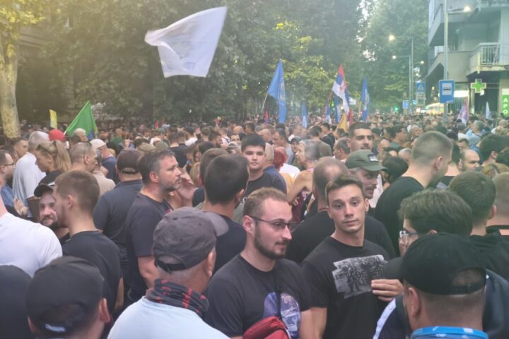 Protest u Valjevu
