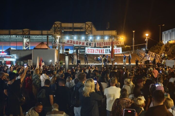 Protest u Sremskoj Mitrovici
