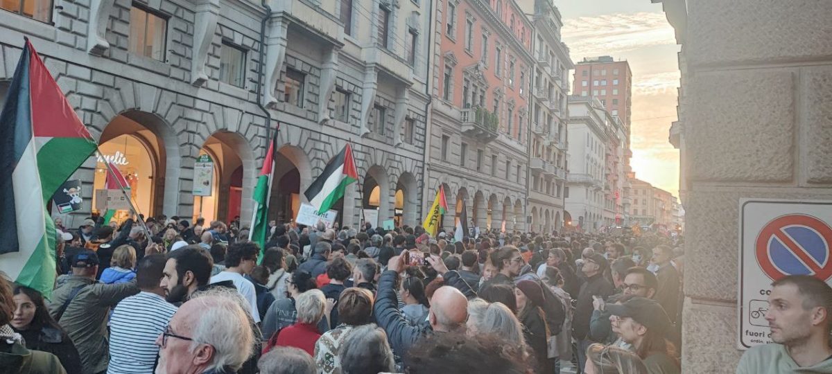 Demonstracije podrške narodu Palestine u Italiji