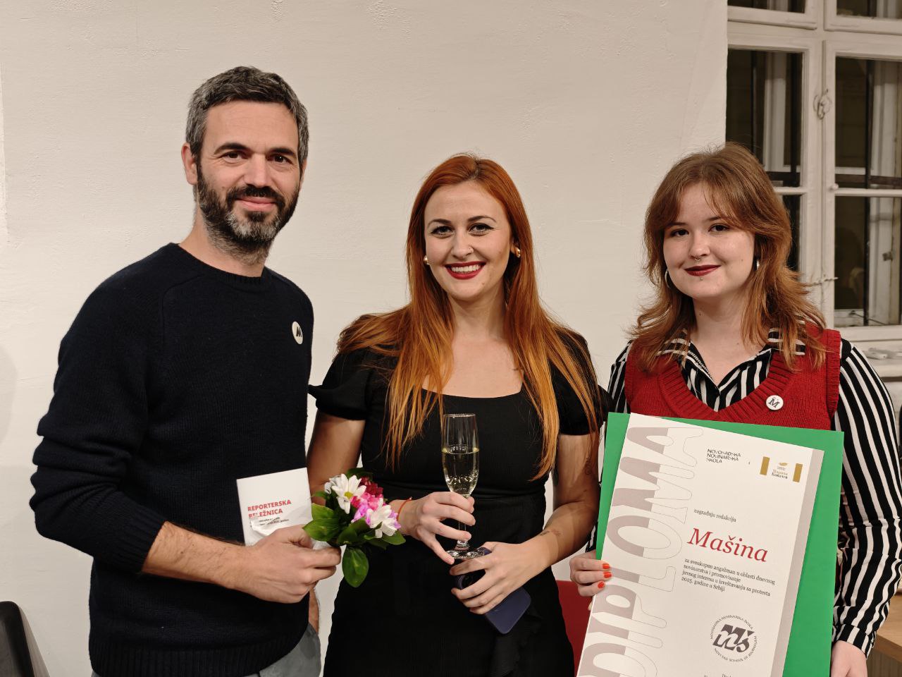 Deo redakcije portala Mašina